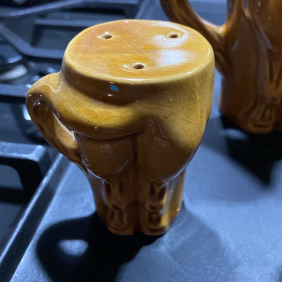 Mid Century jack ass salt/pepper shakers with mug - Picture 6 of 7